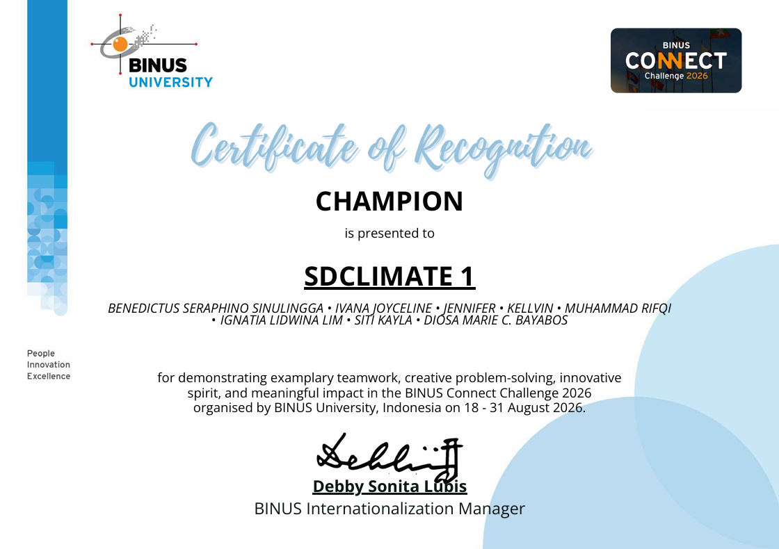 BINUS CONNECT Challenge 2026